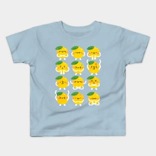 Moody Lemons Kids T-Shirt